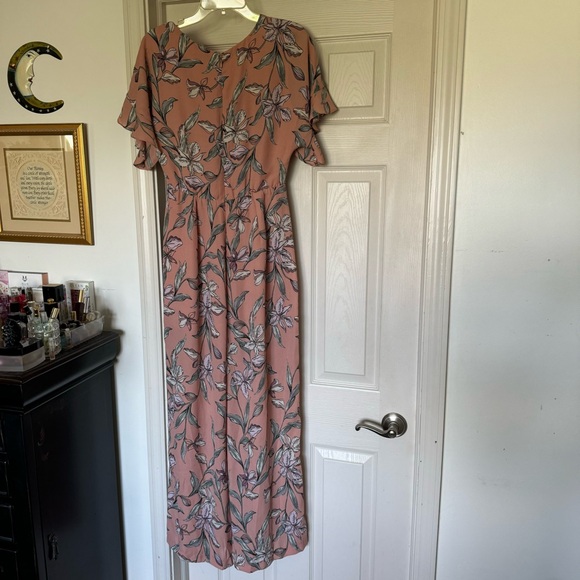 June & Hudson size medium floral jumpsuit - Picture 2 of 6